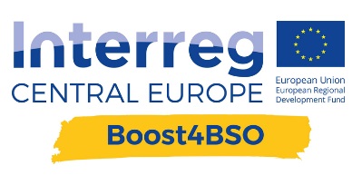 Interreg Central Europe Project Boost4BSO Logo Interreg Central Europe Project Boost4BSO Logo