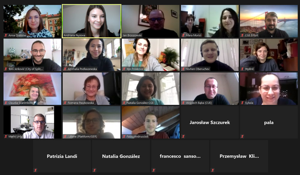 The fourth project meeting (online) - day 1 The fourth project meeting (online) - day 1