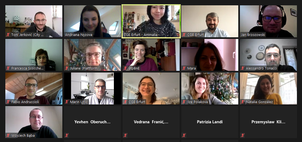 The fourth project meeting (online) - day 2 The fourth project meeting (online) - day 2