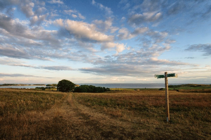 View over Groß Zicker to Klein Zicker - Photo by Christoph Gebler 