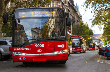 Photo: New trolleybuses in Budapest (BKK Centre for Budapest Transport) Photo: New trolleybuses in Budapest (BKK Centre for Budapest Transport)