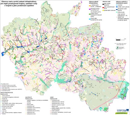 Strategy Map Kyjovsko / Strategická mapa zelené infrastruktury pro Kyjovsko 