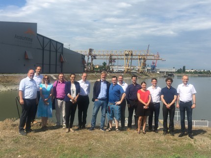 group photo in Budapest Freeport group photo in Budapest Freeport