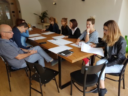 Group work: Comparative exercise and selection of priorities – Group 1, moderated by Matjaž Gerl (E-zavod) Group work: Comparative exercise and selection of priorities – Group 1, moderated by Matjaž Gerl (E-zavod)