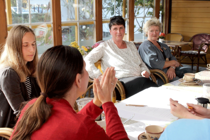 Discussing the Pilot Actions among the participants Discussing the Pilot Actions among the participants