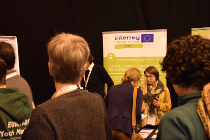 CEETO stall at EUROPARC Conference 2018 CEETO stall at EUROPARC Conference 2018