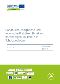 CEETO Handbook Sustainable Tourism - German version 