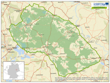 CSA Map Dübener Heide Nature Park CSA Map Dübener Heide Nature Park