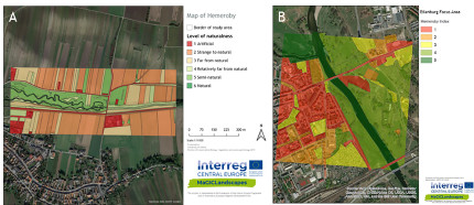 Hemeroby comparison 