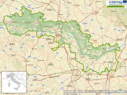 CSA Map Upper Po Plain 