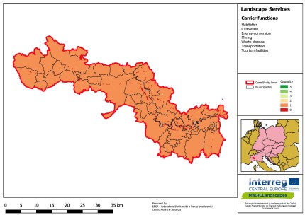 Functionality Map Upper Po Plain_Carrier 