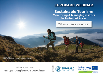 Webinar: Monitoring and Managing visitors in Protected Areas Webinar: Monitoring and Managing visitors in Protected Areas