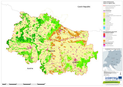 GI Map Eastern Waldviertel & Western Weinviertel 