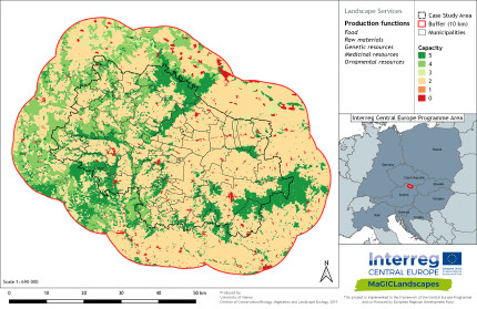 Functionality Map Dübener Heide_Production 