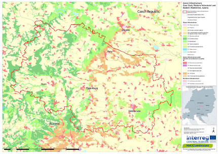 Eastern Waldviertel and Western Weinviertel case study area Eastern Waldviertel and Western Weinviertel case study area