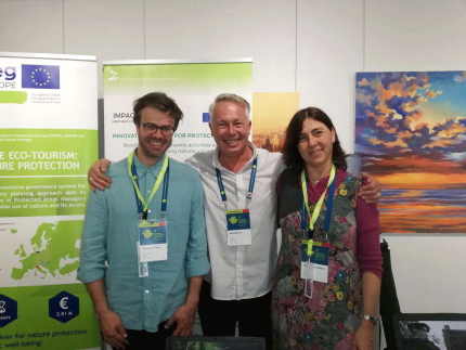 EUROPARC representation at CEETO stall EUROPARC representation at CEETO stall