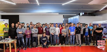 Trento Pilot: #HACKDEV17 - Group picture with hackers, mentors and organizers Trento Pilot: #HACKDEV17 - Group picture with hackers, mentors and organizers