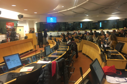 CEETO presentation at the Charter Awards 2019 - Photo by EUROPARC Federation CEETO presentation at the Charter Awards 2019 - Photo by EUROPARC Federation