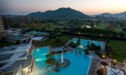 SPA view in the Thermal Euganean Basin 