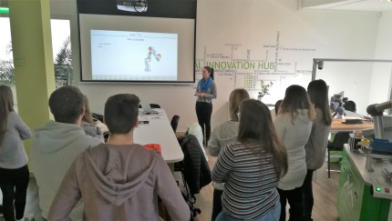 Local pupils attends am-LAB – 3D printing was the main topic Local pupils attends am-LAB – 3D printing was the main topic