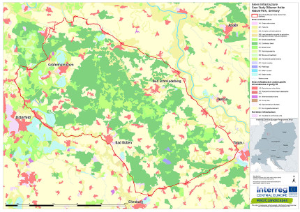 Dübener Heide Nature Park case study area 