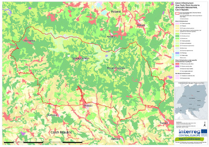 Krkonoše National Park and surroundings 