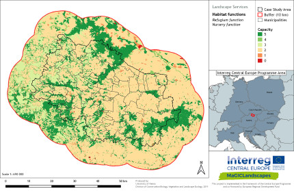 Functionality Map EWWW_Thayatal_Habitat 