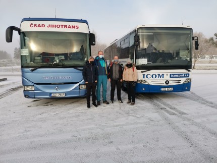 pilot winter bus pilot winter bus