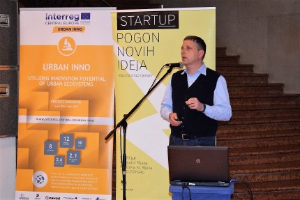 Damir Medved (Ericsson NT) presenting Rijeka pilot Damir Medved (Ericsson NT) presenting Rijeka pilot
