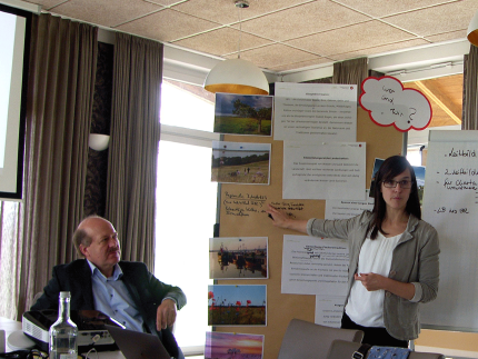 Presenting at the ECST evaluation workshop Presenting at the ECST evaluation workshop