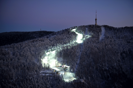 Ski centre in Medvednica Ski centre in Medvednica