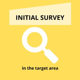 Initial survey in the target area FVG Initial survey in the target area FVG