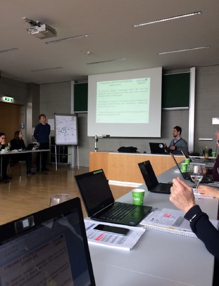 URBAN INNO partnership meeting in Vorarlberg, March 2019 URBAN INNO partnership meeting in Vorarlberg, March 2019