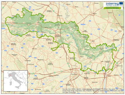 CSA Map Upper Po Plain 